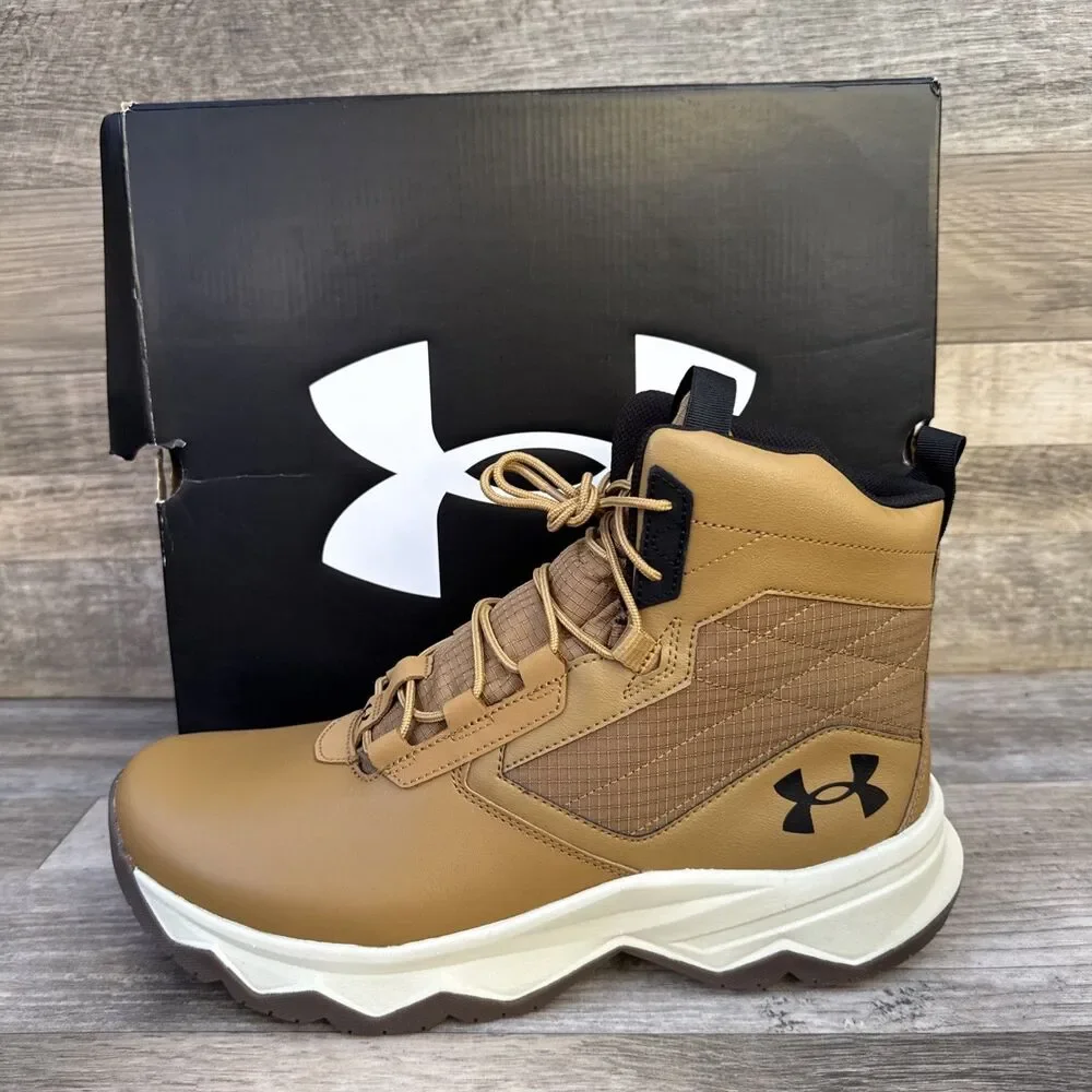 Under Armour Stellar G2 6” Tactical Boots Coyote Brown Size 11.5 New 3025578